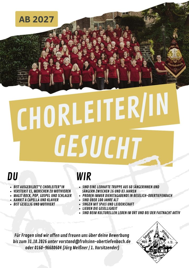SCF_Chroleiter_in gesucht